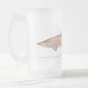 Greynurse Shark - Frosted Glass Stein