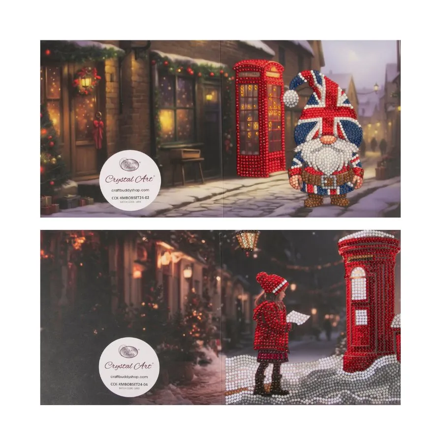 2024 Limited Edition "Festive Best of British" Set of 8 Cards