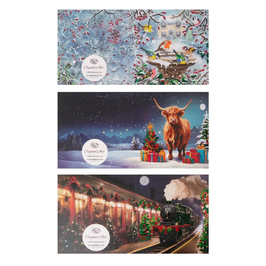 2024 Limited Edition "Festive Best of British" Set of 8 Cards