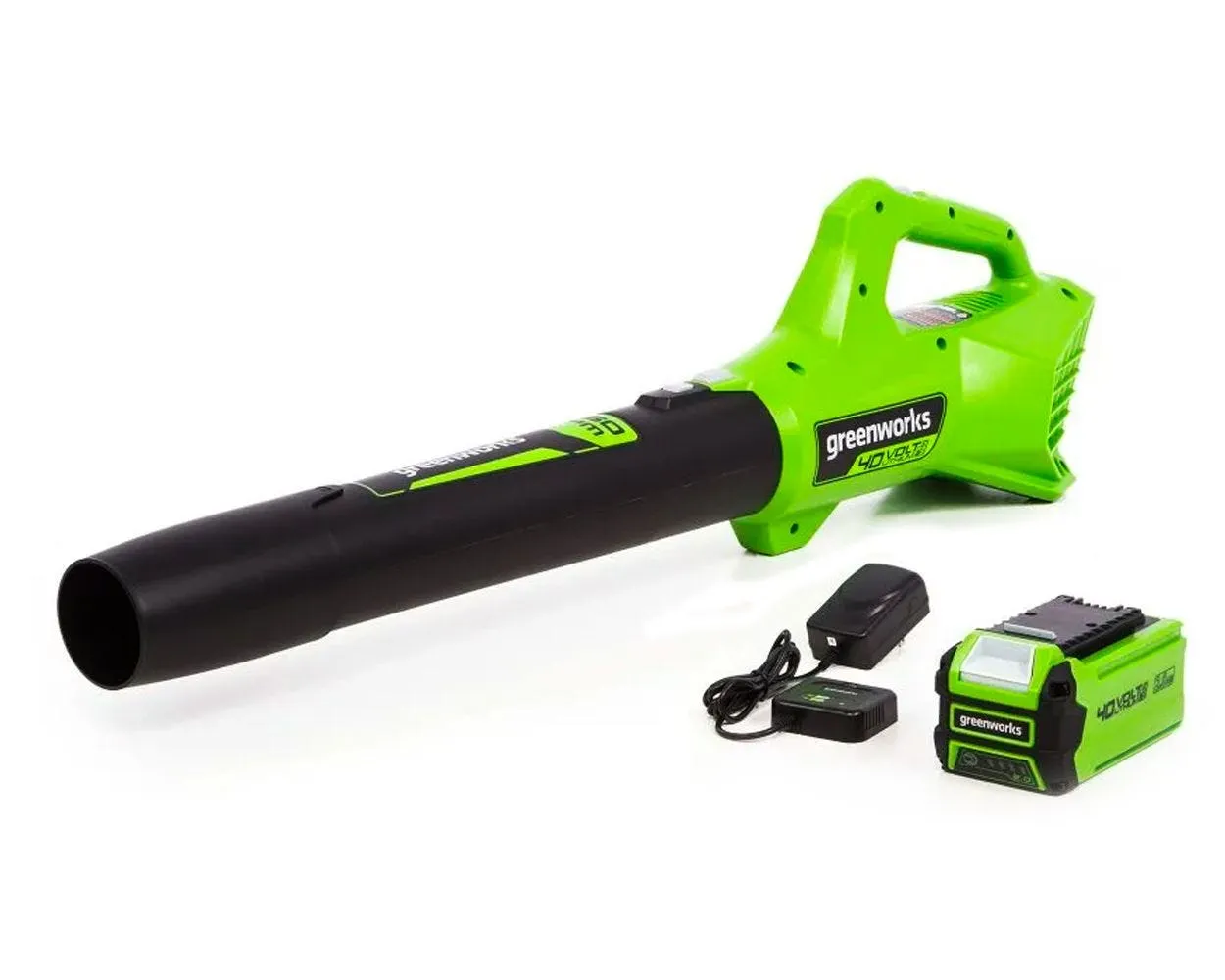 40V 15" Cordless Battery String Trimmer/Blower Combo Kit w/ 2.5Ah Battery & Charger