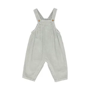 7257-CORDUROY DUNGAREE-Eucalyptus