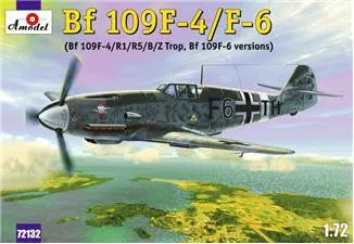 A Model From Russia 1/72 Messerschmitt Bf109F4/F6 Fighter Kit