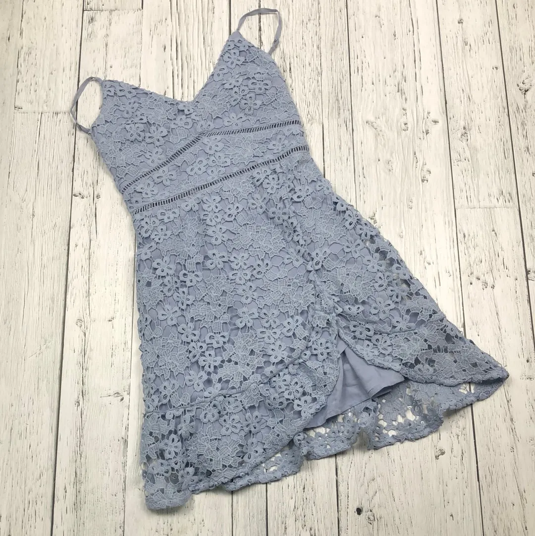 Abercrombie&Fitch blue lace dress - Hers S