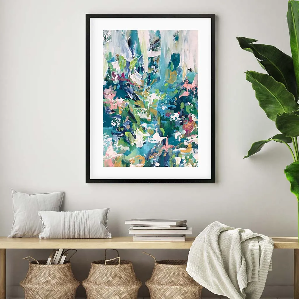 Abstract 110 Framed Art