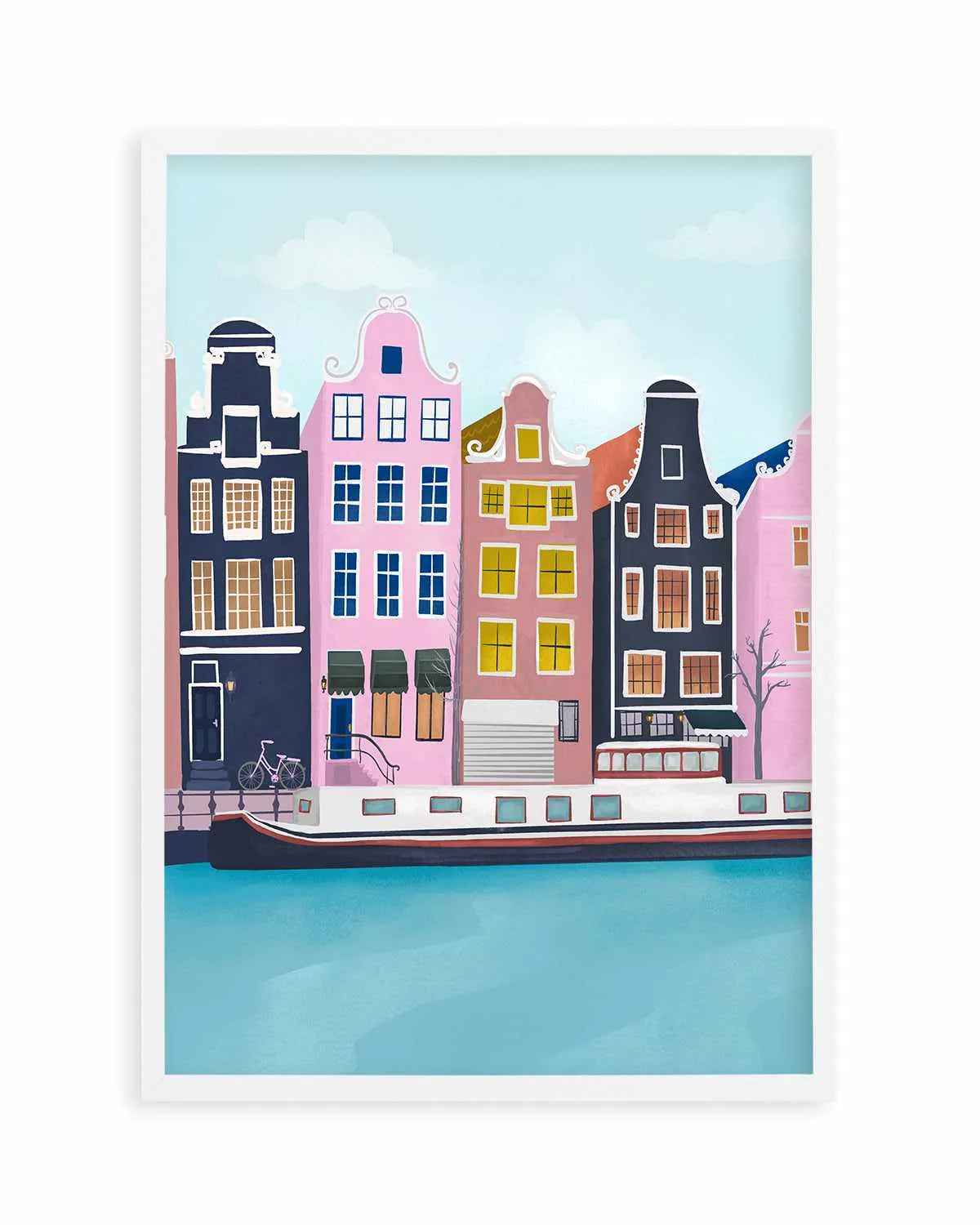 Amsterdam by Petra Lizde Art Print