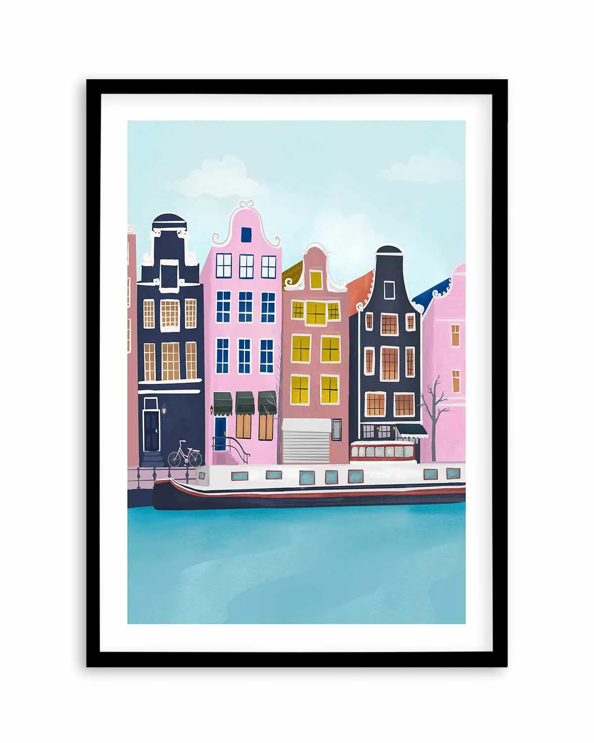 Amsterdam by Petra Lizde Art Print