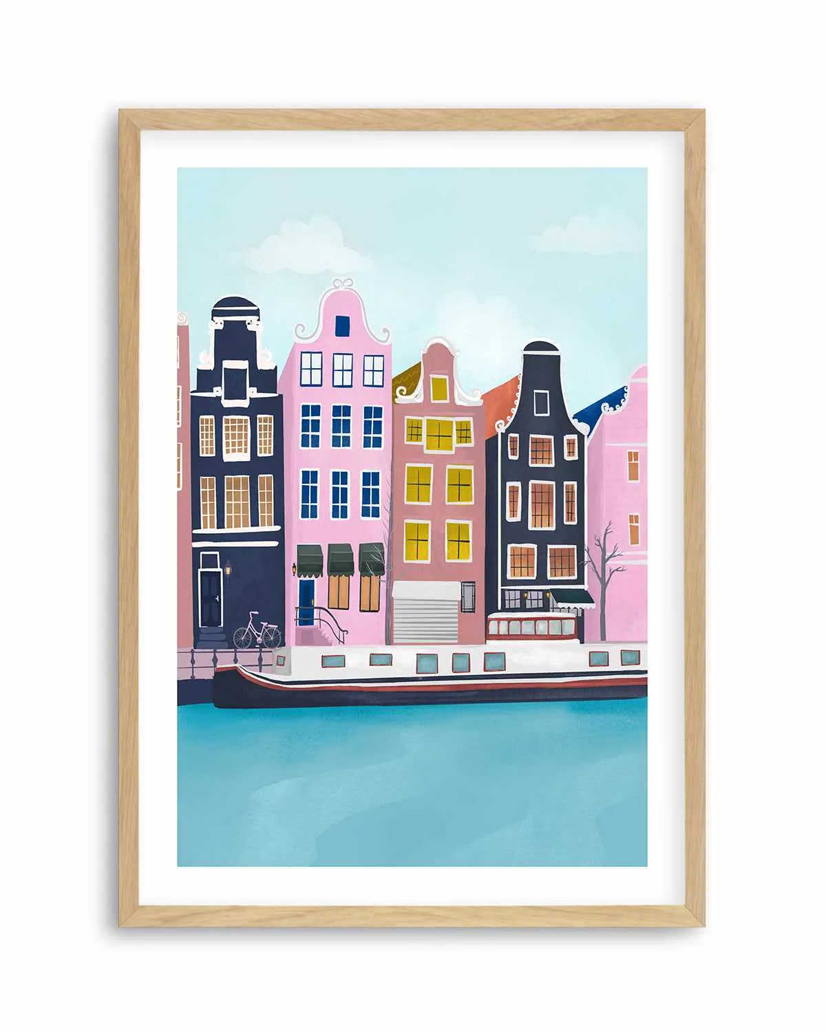 Amsterdam by Petra Lizde Art Print