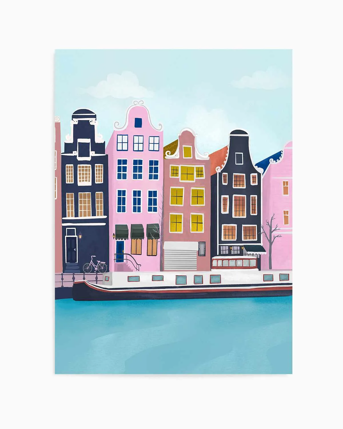 Amsterdam by Petra Lizde Art Print