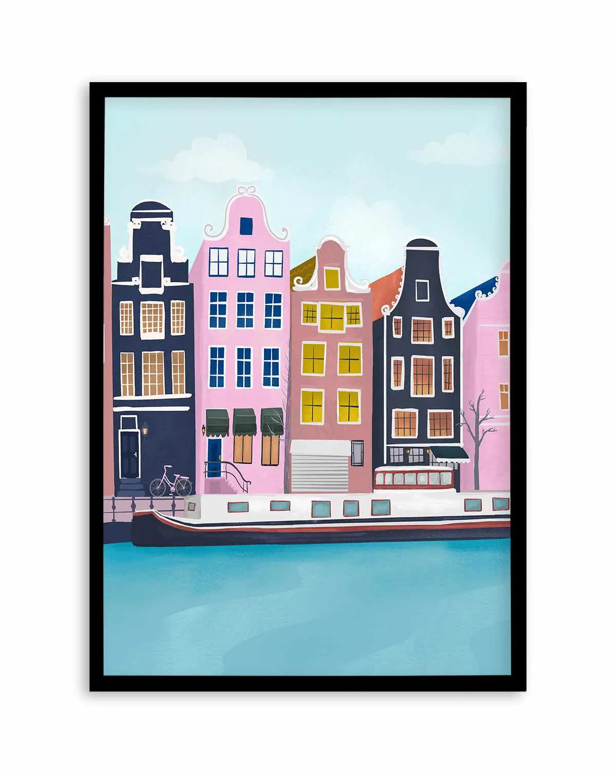 Amsterdam by Petra Lizde Art Print