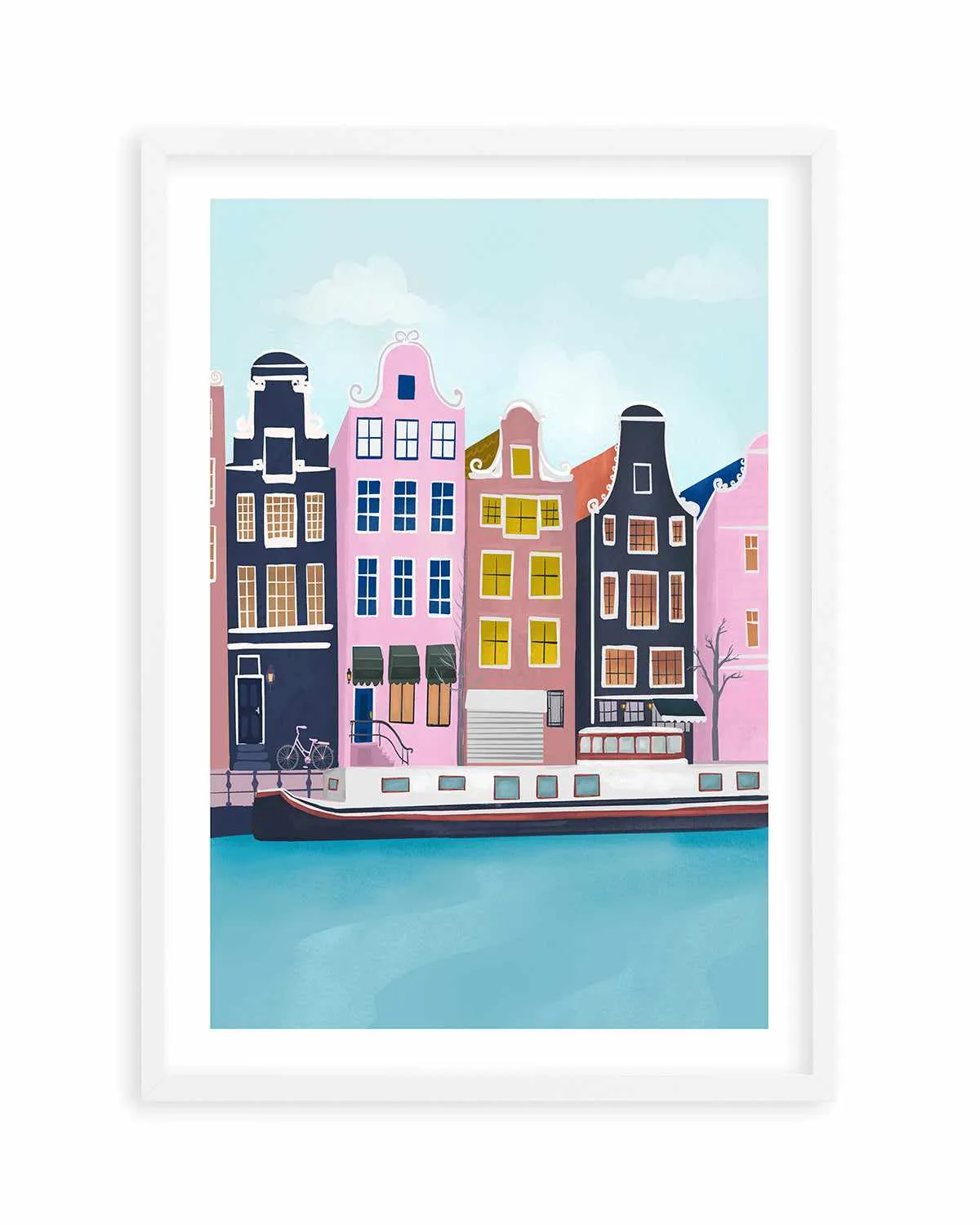 Amsterdam by Petra Lizde Art Print