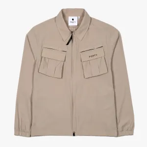 Arran Tech Overshirt (Stone)