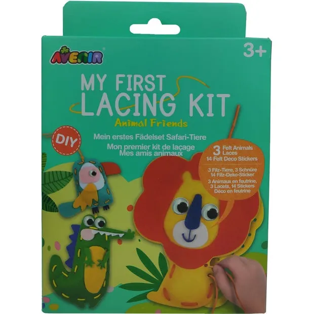 Avenir My First Lacing Kit Animal Friends