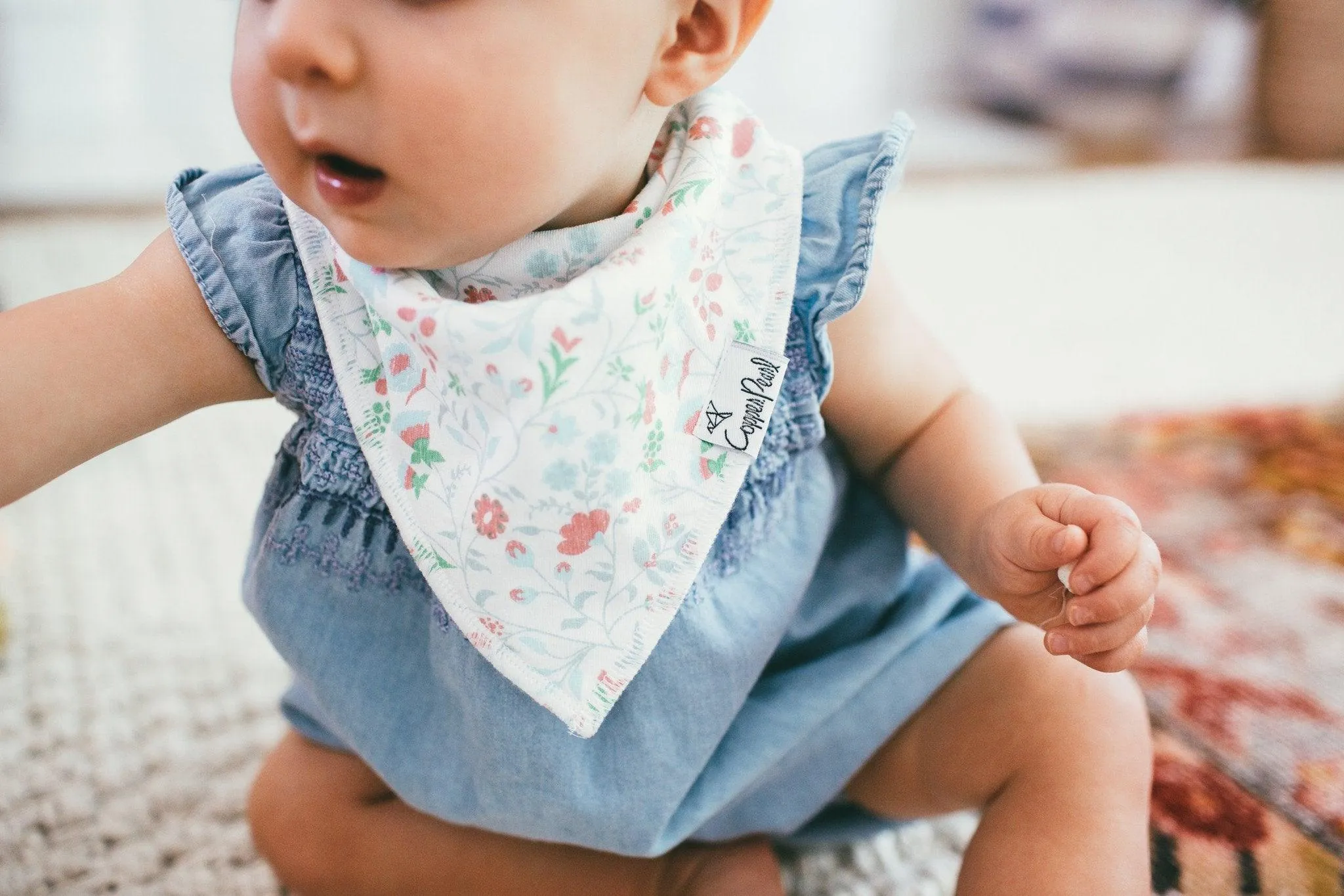 Baby Bandana Bibs - Claire