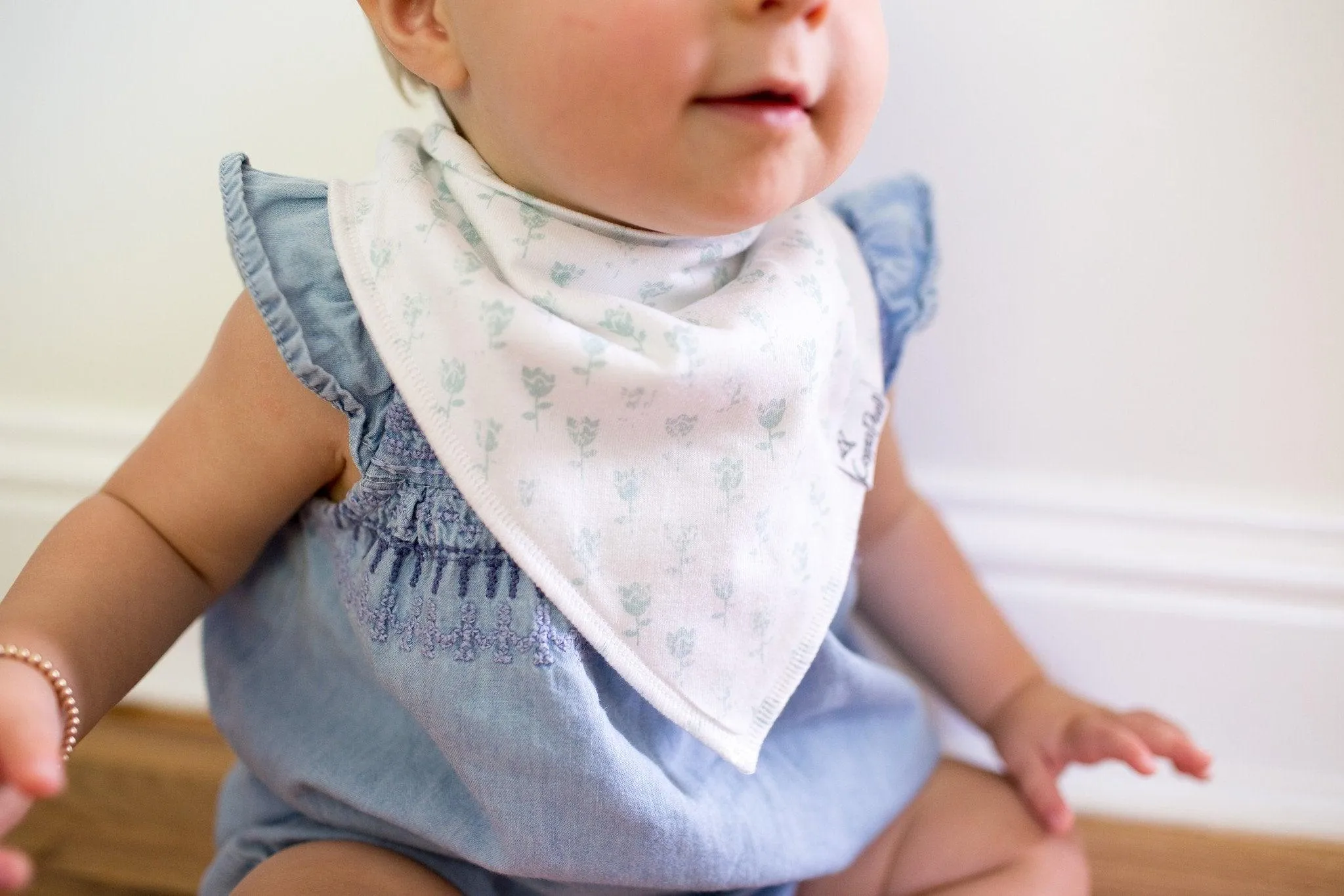 Baby Bandana Bibs - Claire