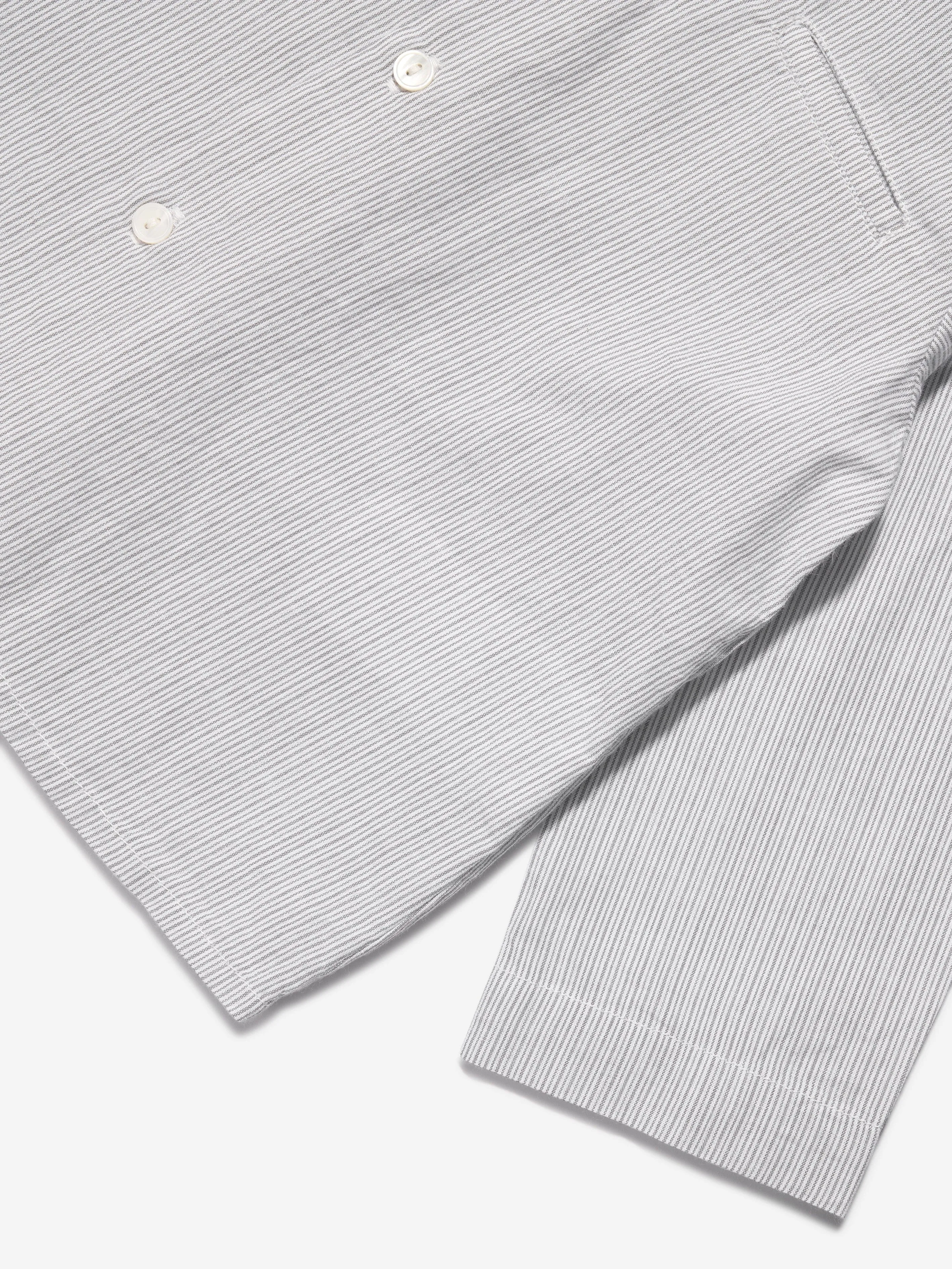 Baby Boys Boubou Shirt in Grey