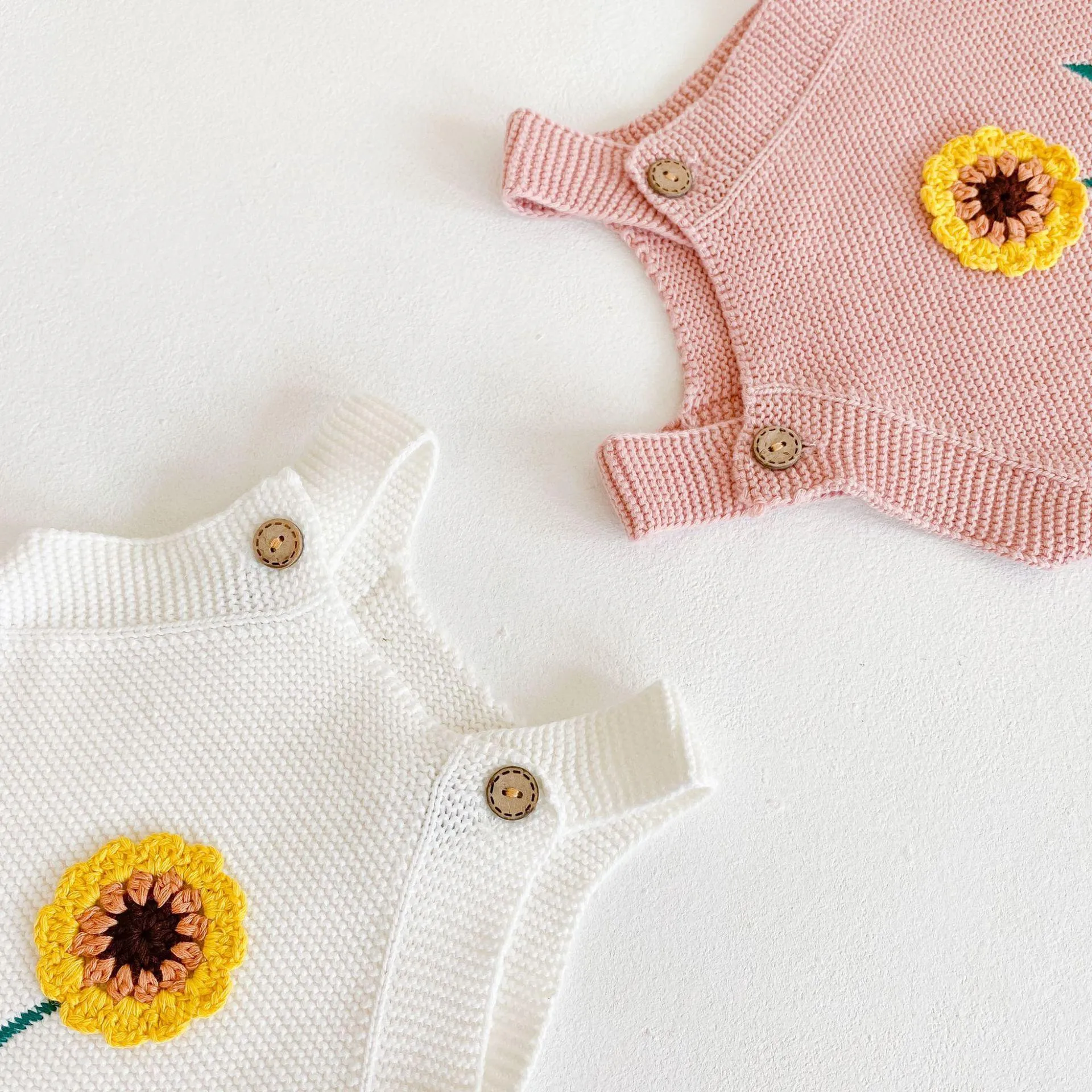 Baby Girl Flower Romper