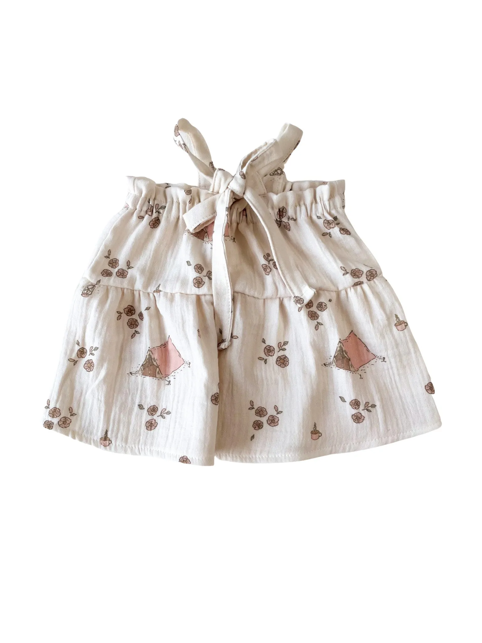 Baby muslin dress / boho camp - girls