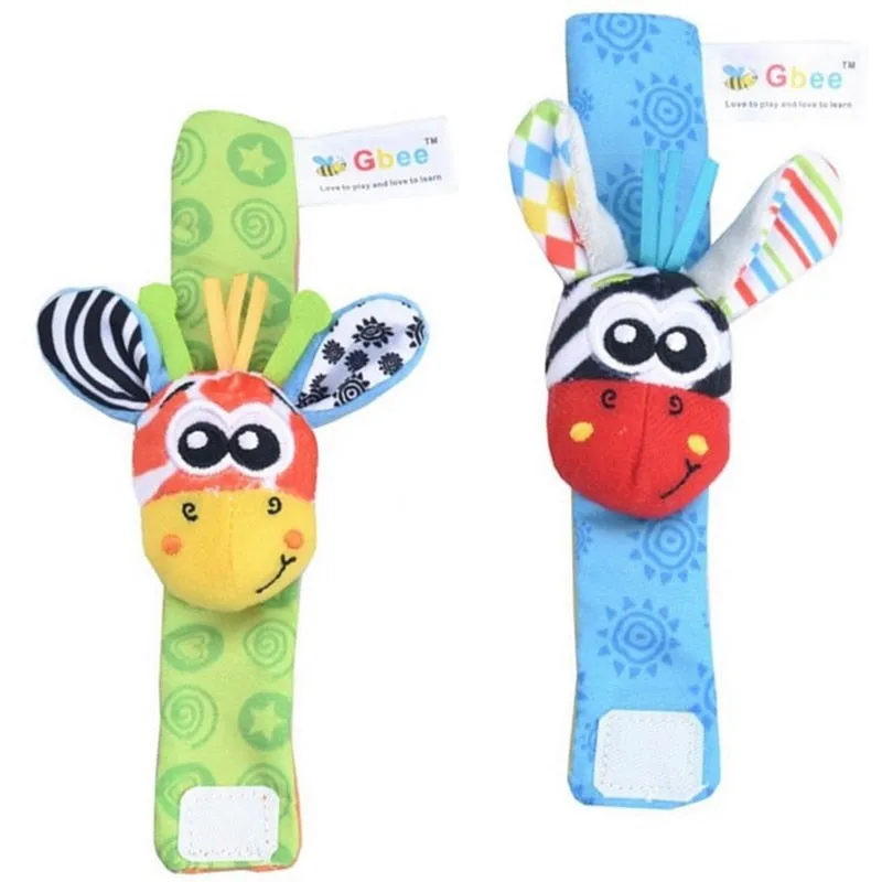 Baby Toys 0-12 Months Cute Stuffed Animals Baby Rattle Socks