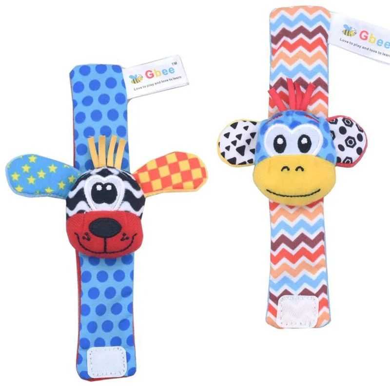 Baby Toys 0-12 Months Cute Stuffed Animals Baby Rattle Socks