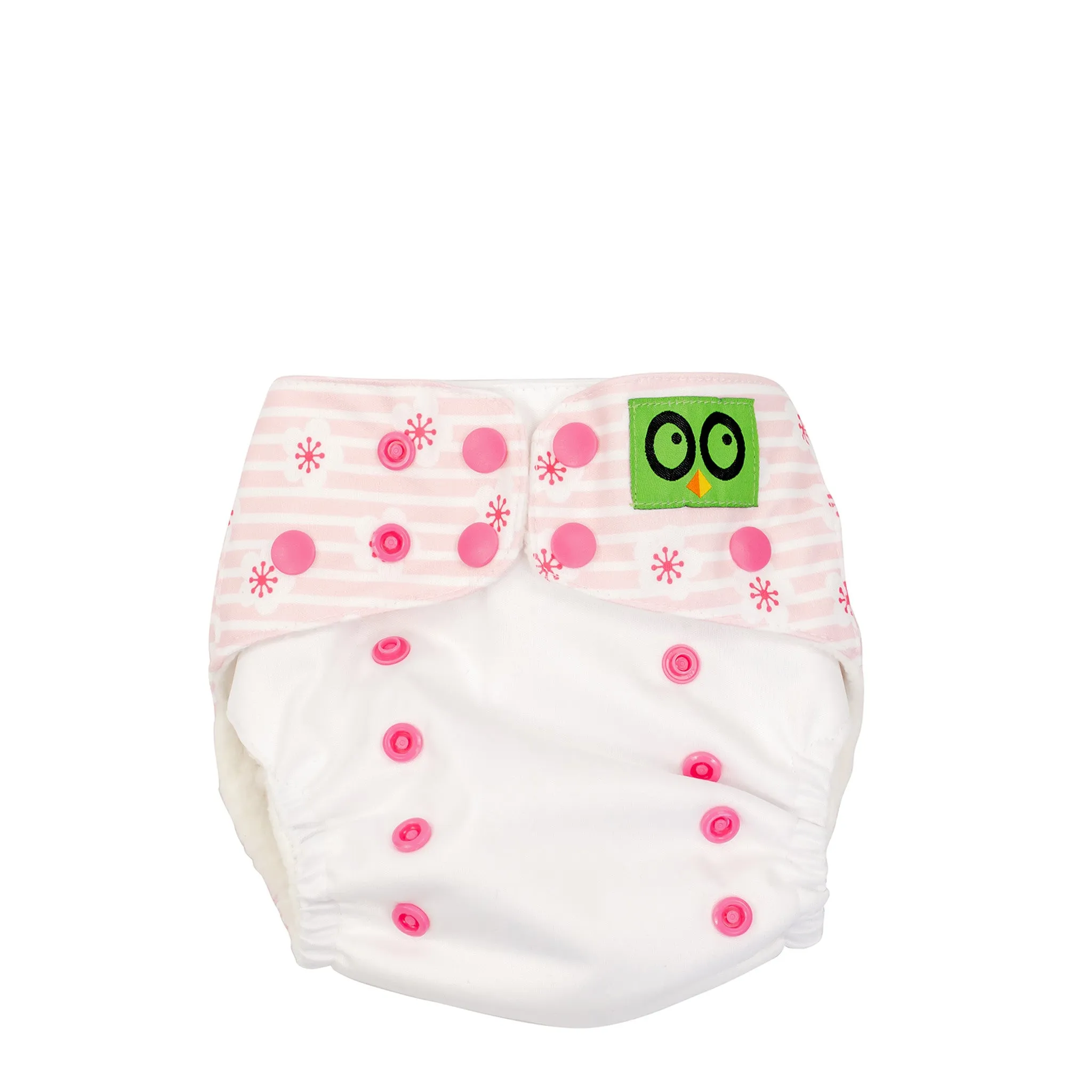 Baby/Toddler Reusable Cloth Pocket Diaper ( 2 Inserts) - Pippa the Panda