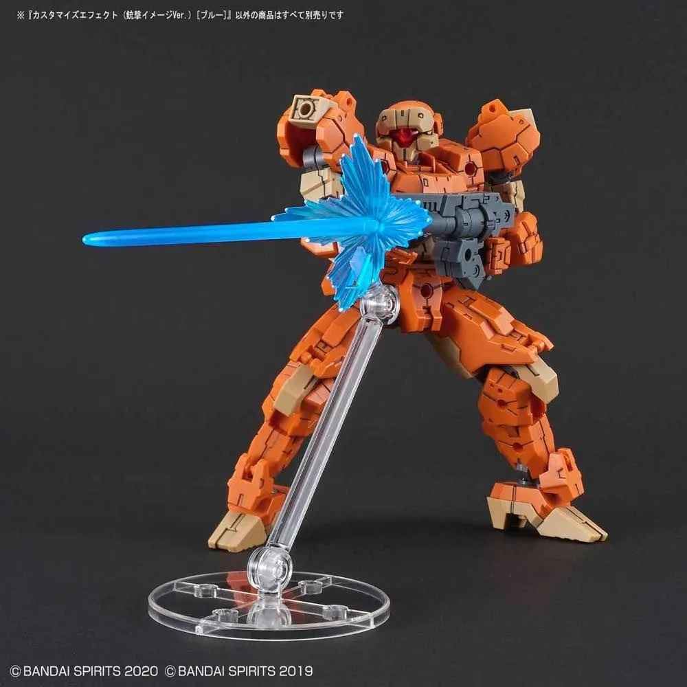 Bandai 30 Minutes Missions Customize Effect #2 Gunfire Image Blue Ver Accessory Effect Model Kit