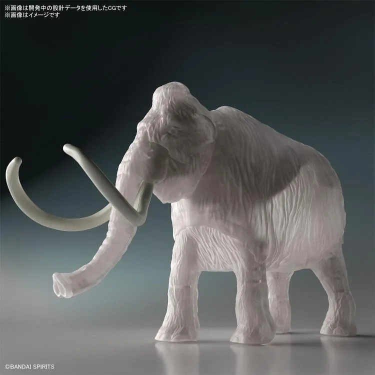 Bandai Exploring Lab Nature Mammoth Color Changing Model Kit