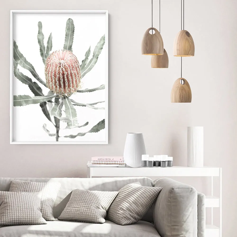 Banksia Pastels I - Art Print