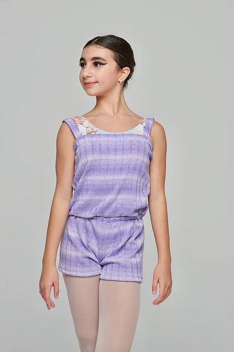 BELLEWEAR SHORT ROMPER WITH MESH