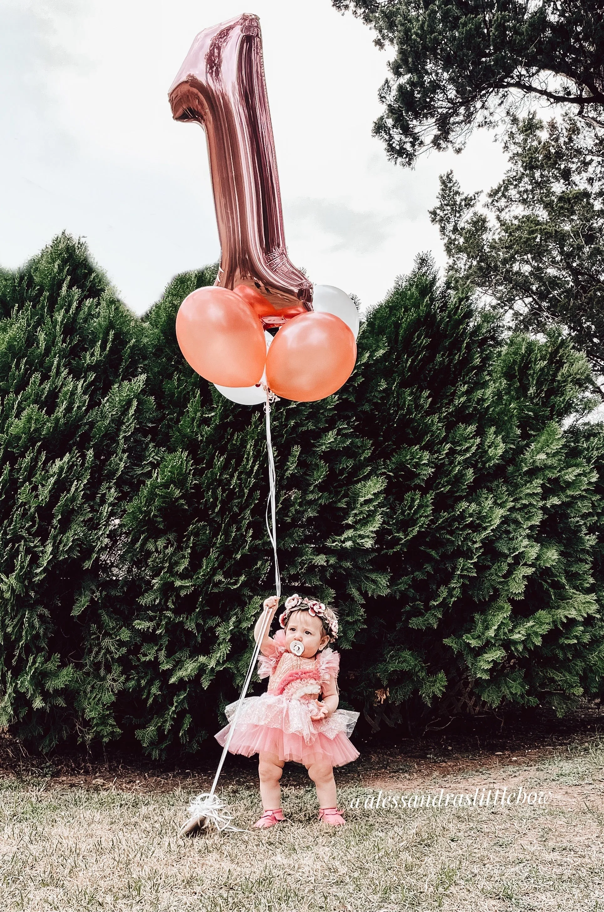 Blush Rainbow Whimsical Romper