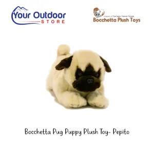 Bocchetta Pug Puppy Plush Toy- Pepito