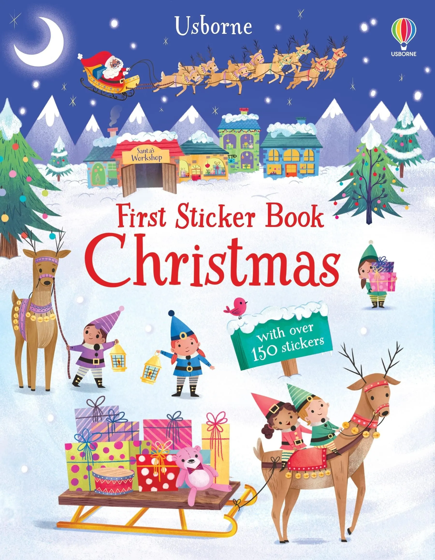 Book - First Sticker Book - Christmas