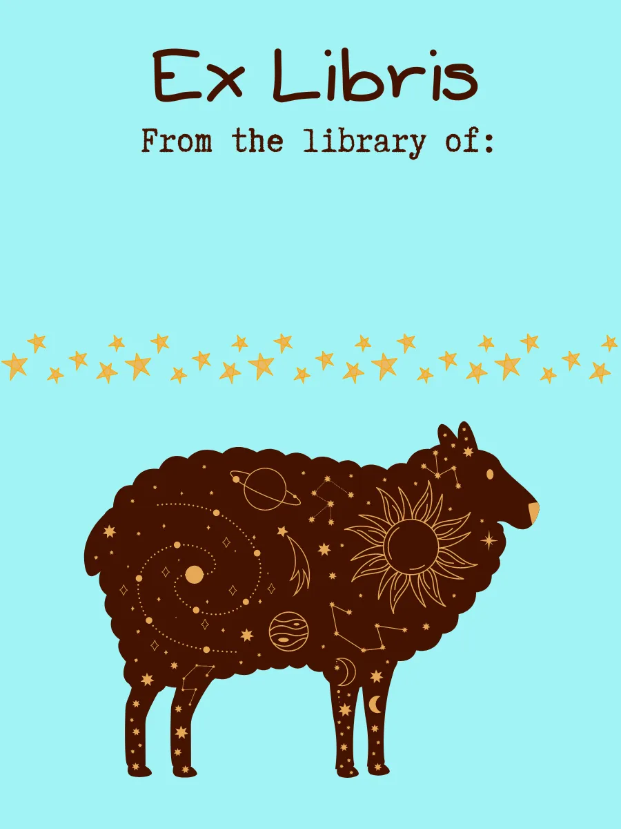 Bookplates: Ex Libris Sheep