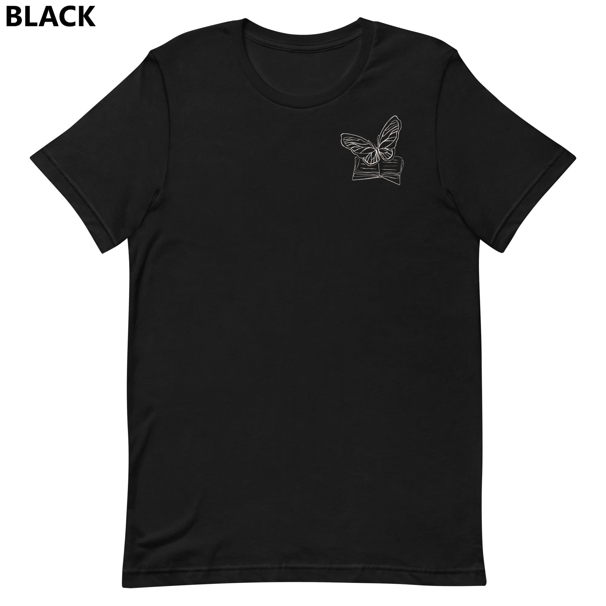 Books & Butterflies Shirt — Night