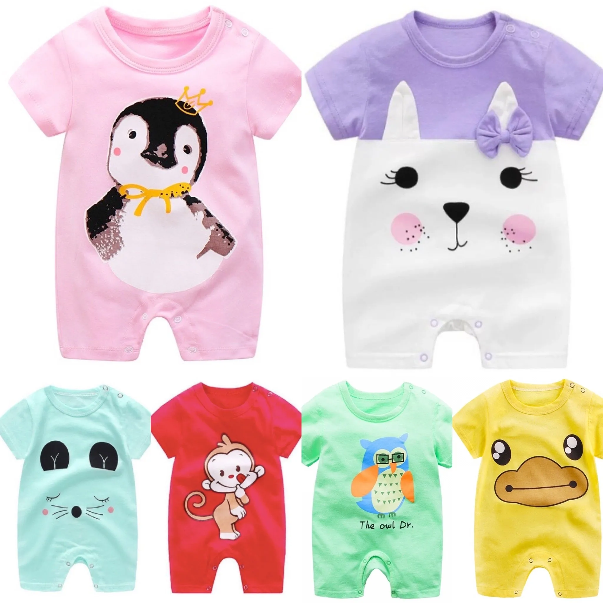 Boys And Girls Character Rompers