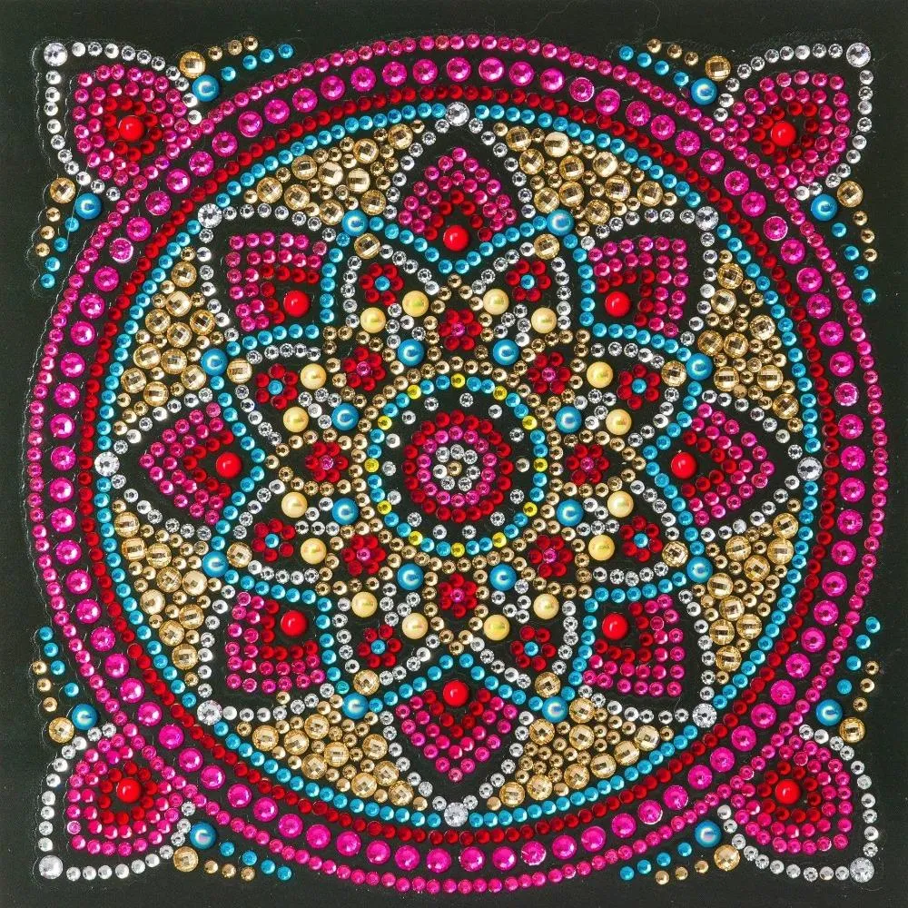 CCK-A42 "Mandala" Crystal Art Card Kit