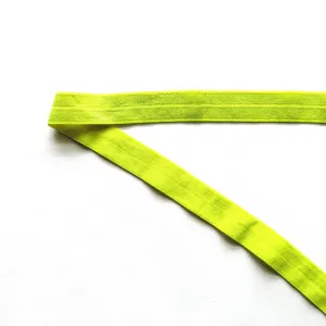 Chartruese Fold Over Elastic Trim