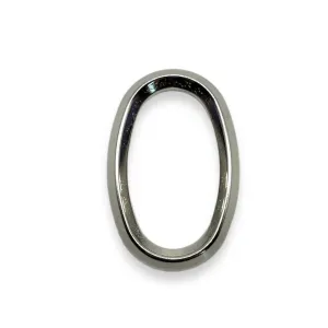 Classic Metal Oval Ring- Art. E347 - Gafforelli Srl