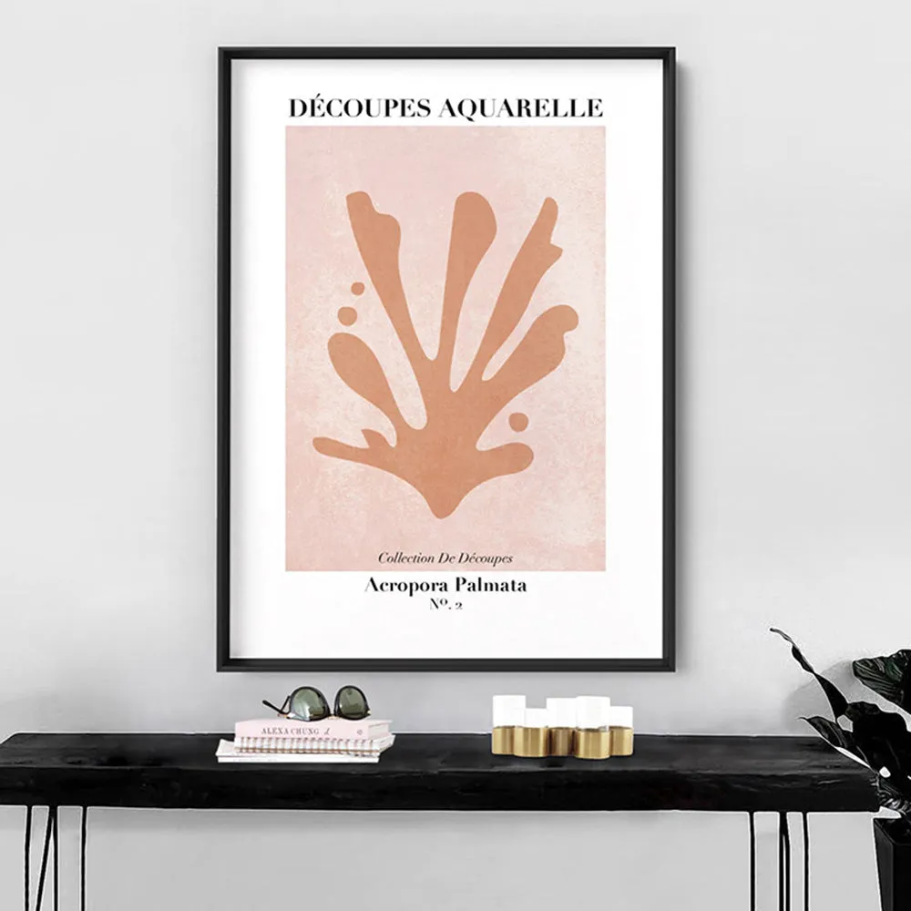 Decoupes Aquarelle VII - Art Print