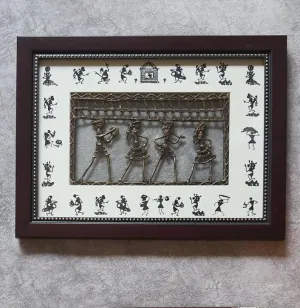 Dhokra & Warli Art Wall Hanging - Wall Decor - Home Decor