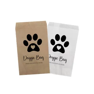 Doggie Bag Treat Favor Bags