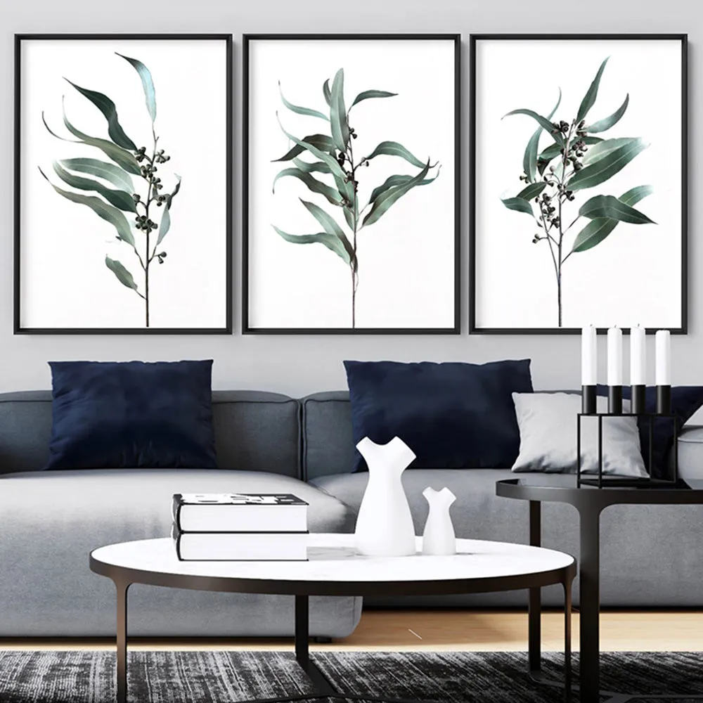 Dried Eucalyptus Leaves I - Art Print