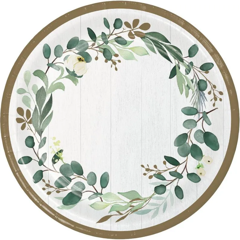 Eucalyptus Greens Dinner Plate