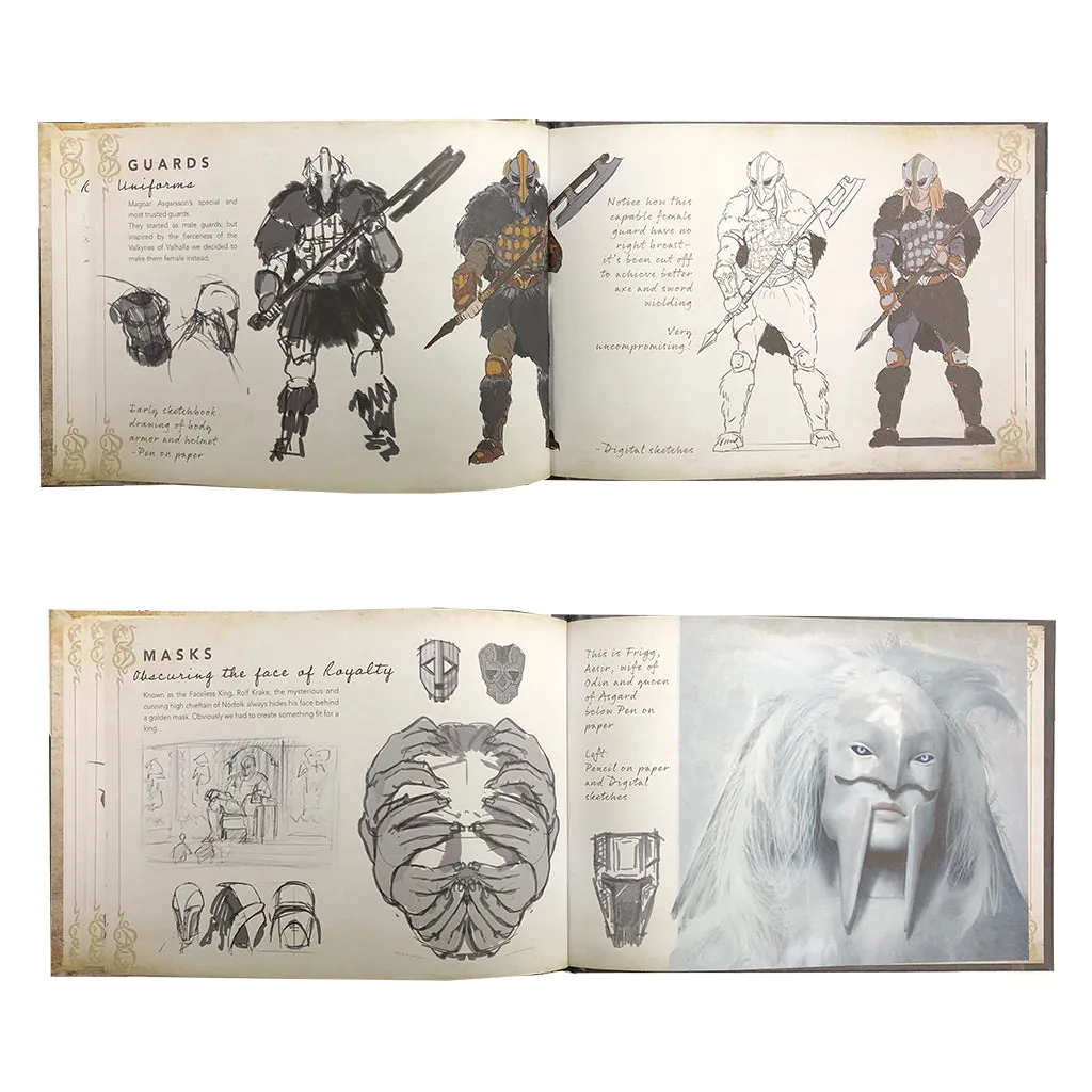 Fall of Gods Sketchbook