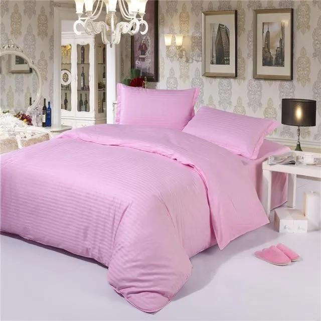 Five Star Hotel Pure color 100% Cotton Bedding set