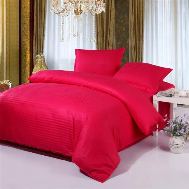 Five Star Hotel Pure color 100% Cotton Bedding set