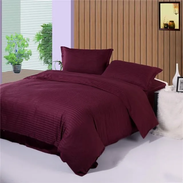 Five Star Hotel Pure color 100% Cotton Bedding set