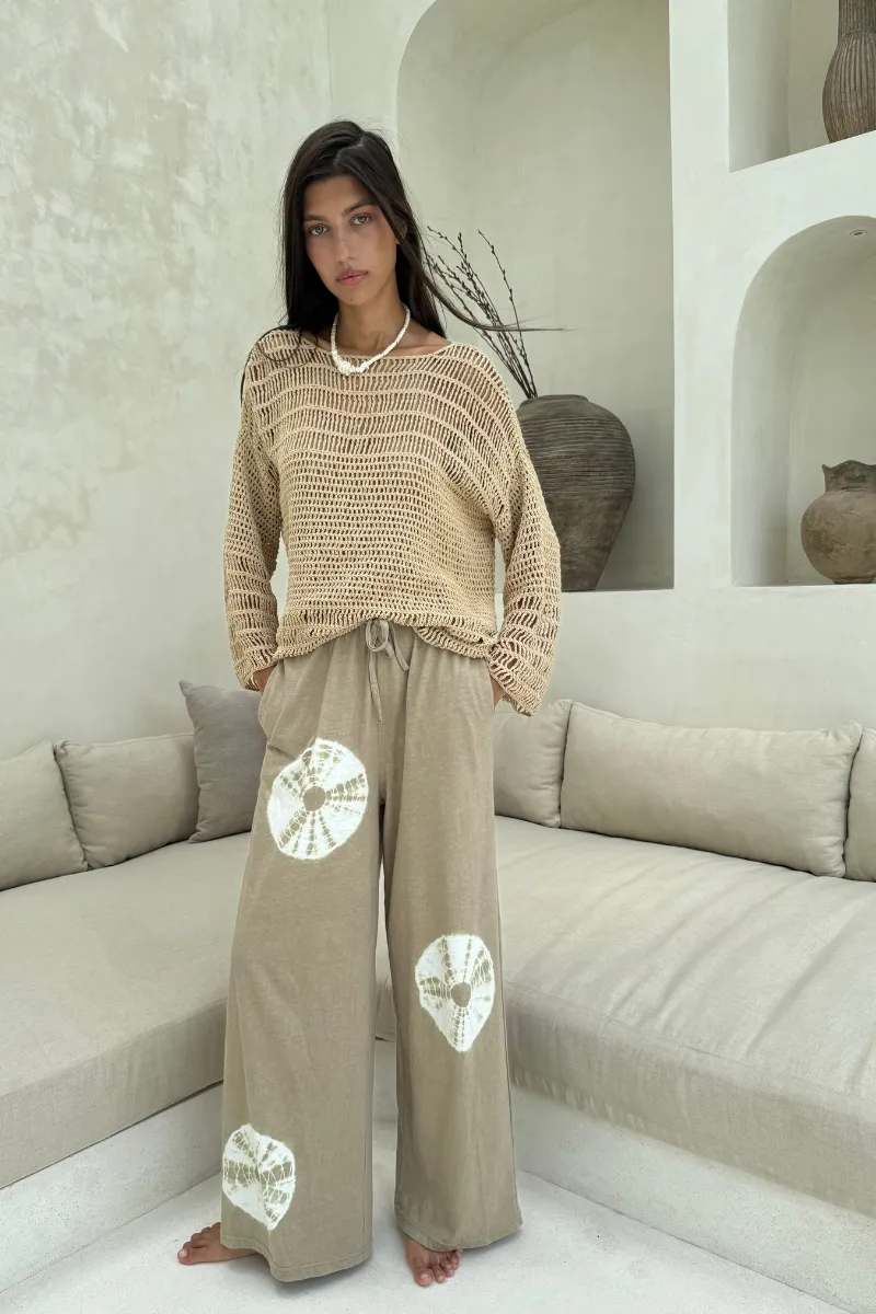 GOLDEN LIGHT PANT - TAUPE