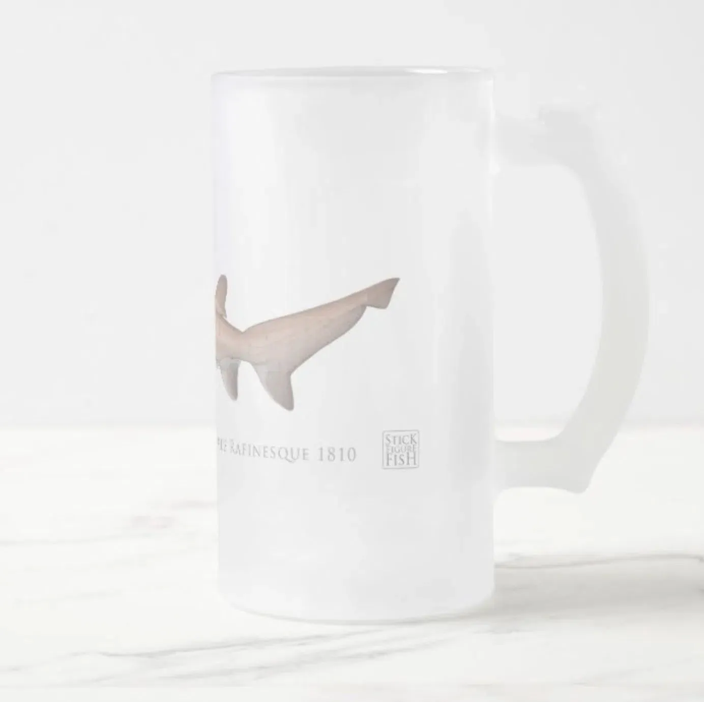 Greynurse Shark - Frosted Glass Stein