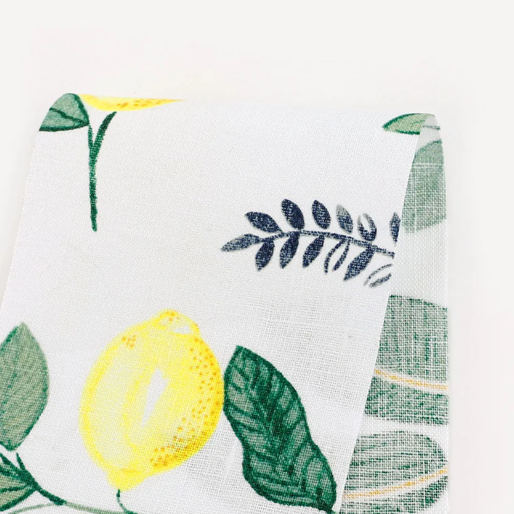 Lemon Season Linen - Yellow / Green