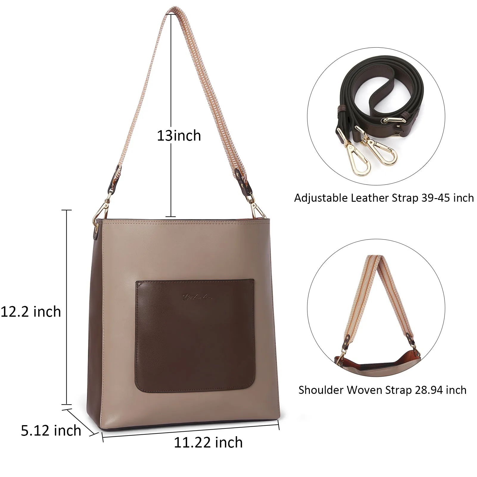 Lotty Luxurious Women's Leather Hobo Handbag - Handcrafted with Attention to Detail